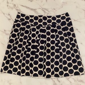 Polkadot skirt Banana Republic EUC w/ POCKETS!